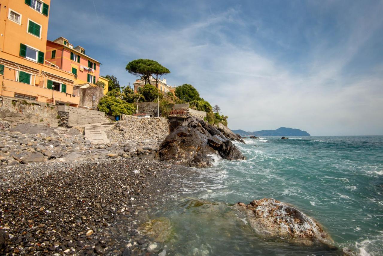 Appartamento Vicino Al Mare A Genova Nervi Luaran gambar